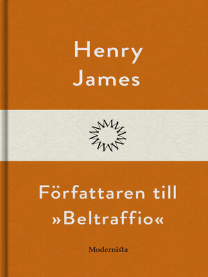 cover image of Författaren till »Beltraffio«